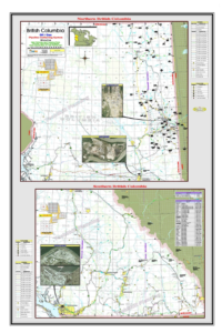 BC Oil Gas Map