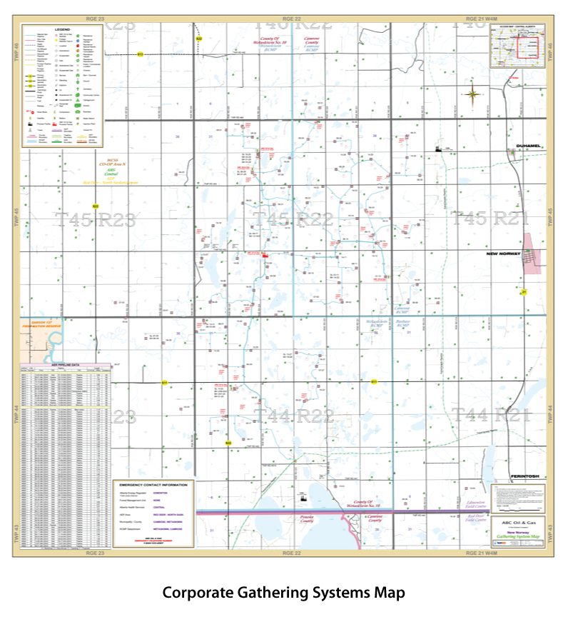 Map Gallery | Oil & Gas Mapping Services | Emergency Response Planning ...